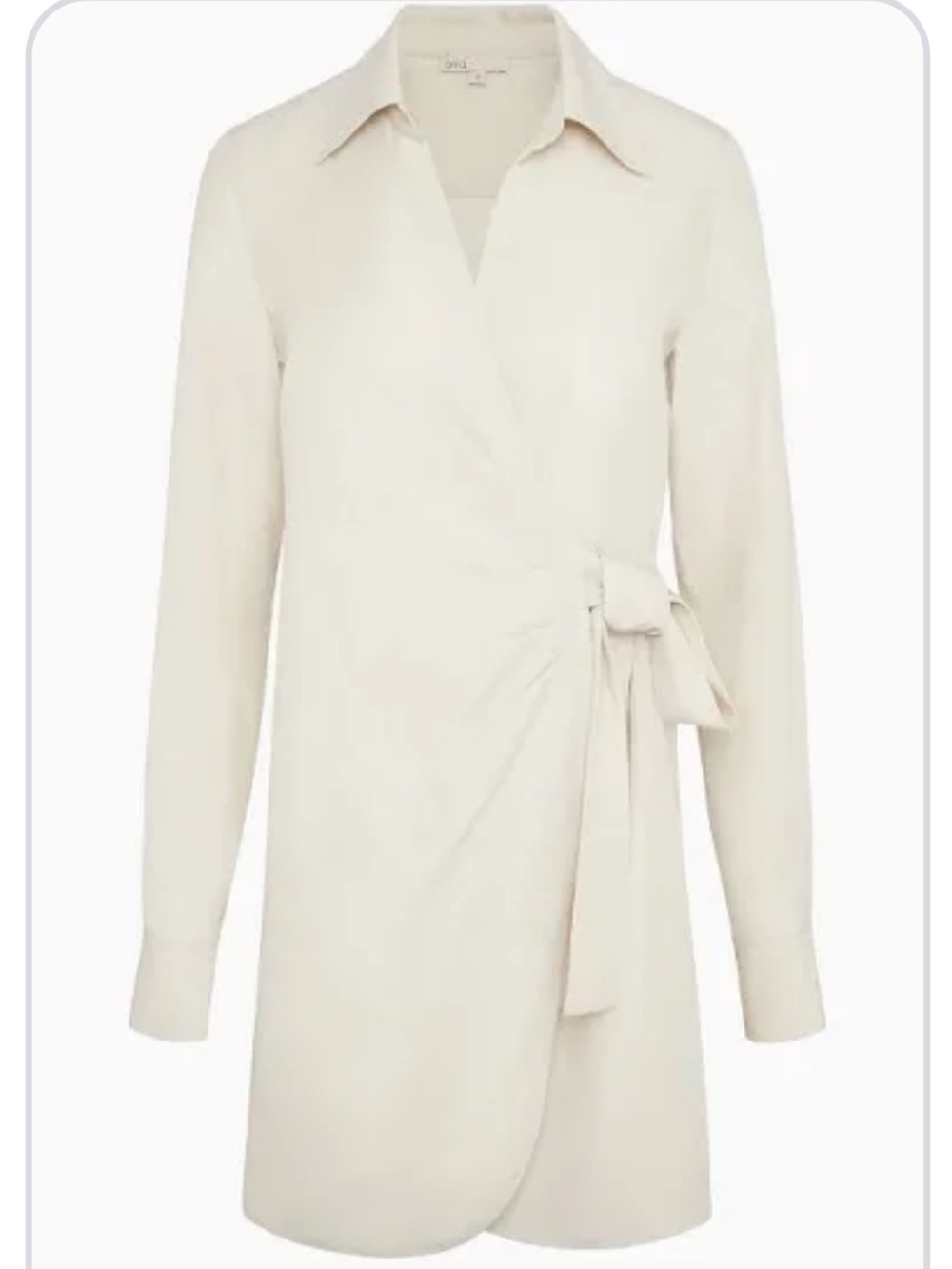 $165 Onia Cream Lightweight Flax Dress M